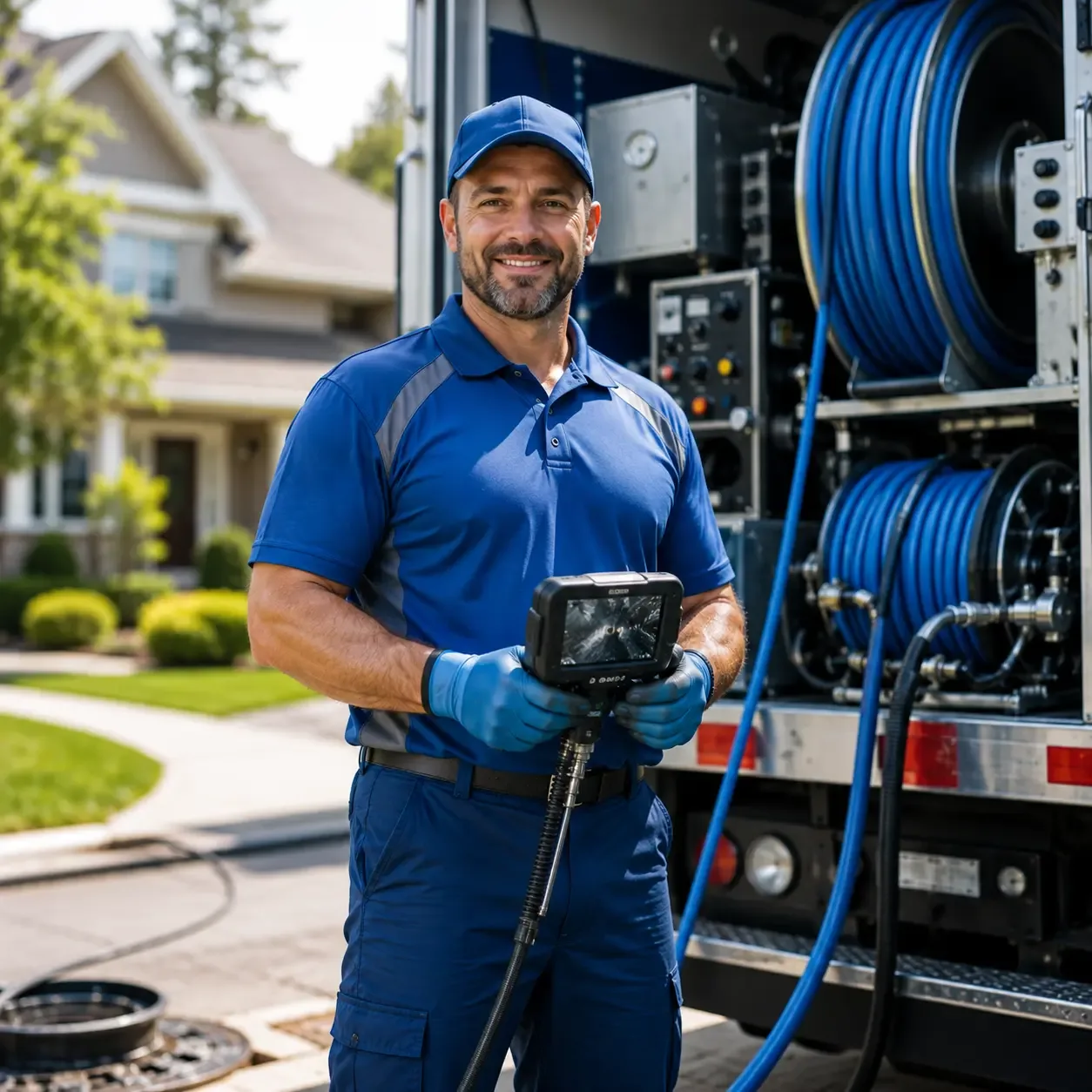 Local outdoor drain cleaning specialists in Cameron, WI